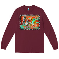 Burgundy western back to school 4th grade Long Sleeve Tee - Jasminsmagicworld
