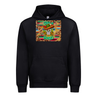 Black cinco de mayo sombrero skull mousepad Urban Hoodie - BarkalooDesign