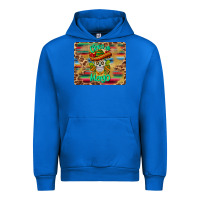 Cobalt cinco de mayo sombrero skull mousepad Urban Hoodie - BarkalooDesign