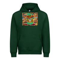 Forest Green cinco de mayo sombrero skull mousepad Urban Hoodie - BarkalooDesign