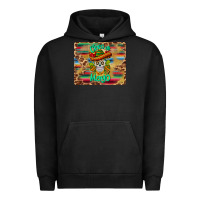 Pigment Black cinco de mayo sombrero skull mousepad Urban Hoodie - BarkalooDesign