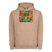 Pigment Burro cinco de mayo sombrero skull mousepad Urban Hoodie - BarkalooDesign