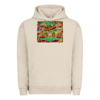 Pigment French Oak cinco de mayo sombrero skull mousepad Urban Hoodie - BarkalooDesign