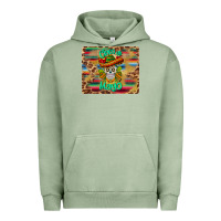 Pigment Oil Green cinco de mayo sombrero skull mousepad Urban Hoodie - BarkalooDesign