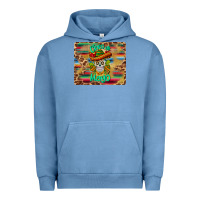 Pigment Pebble Blue cinco de mayo sombrero skull mousepad Urban Hoodie - BarkalooDesign