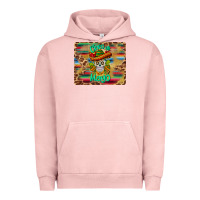 Pigment Salmon cinco de mayo sombrero skull mousepad Urban Hoodie - BarkalooDesign