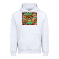 White cinco de mayo sombrero skull mousepad Urban Hoodie - BarkalooDesign