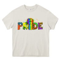 Cream Western Pride Heavy Core Tee - BundleAndBundleShop