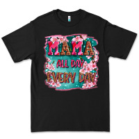 Black mama all day everyday Premium Tee - LillyAllenDesigns