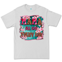 Dove Grey mama all day everyday Premium Tee - LillyAllenDesigns