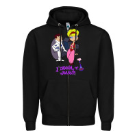 Black i dream of jeannie gifts for fans Zipper Hoodie - lanVoArt