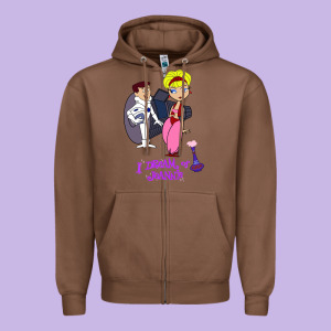 I Dream Of Jeannie Gifts For Fans Zipper Hoodie Designed By Lanvoart