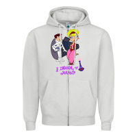 Dove Grey i dream of jeannie gifts for fans Zipper Hoodie - lanVoArt