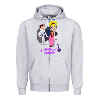 Heather Grey i dream of jeannie gifts for fans Zipper Hoodie - lanVoArt