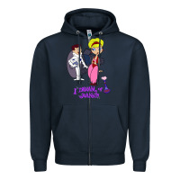 Navy i dream of jeannie gifts for fans Zipper Hoodie - lanVoArt