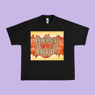 Pumpkin Spice Latte Urban Heavy Tee Designed By Nancycooperartshop