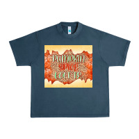 Midnight Navy Pumpkin spice latte Urban Heavy Tee - NancyCooperArtShop