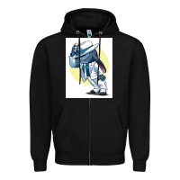 Black michael jackson 5 Zipper Hoodie - lanVoArt