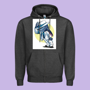 Michael Jackson 5 Zipper Hoodie Designed By Lanvoart