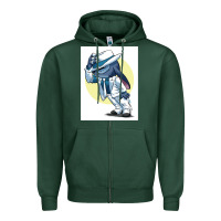 Sports Green michael jackson 5 Zipper Hoodie - lanVoArt