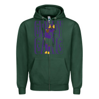 Sports Green Justin Jefferson -Griddy Gang Zipper Hoodie - lanVoArt