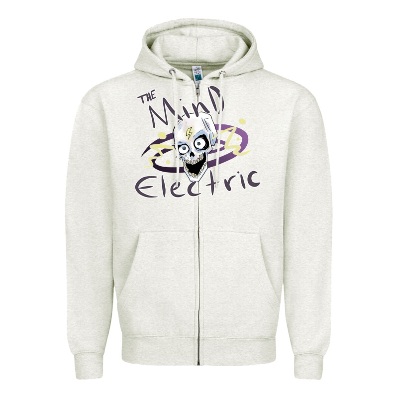 The Mind Electric Zipper Hoodie by lanVoArt | Teevron