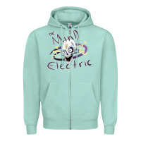 Seafoam the mind electric Zipper Hoodie - lanVoArt
