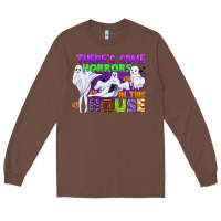 Chestnut there is some horrors in this house Long Sleeve Tee - CowGirlArtShop
