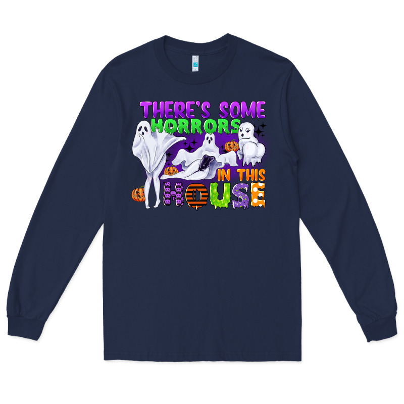 There Is Some Horrors In This House Long Sleeve Tee by CowGirlArtShop | Teevron
