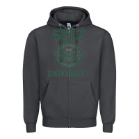 Smoke shiz university design Zipper Hoodie - lanVoArt
