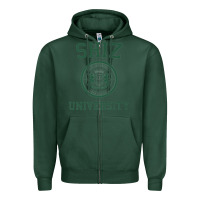 Sports Green shiz university design Zipper Hoodie - lanVoArt