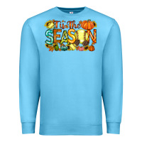 Ocean Blue tis the season softball Premium Sweatshirt - RacoonDesign
