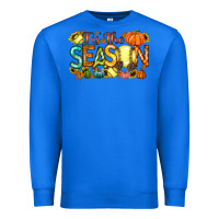 True Royal tis the season softball Premium Sweatshirt - RacoonDesign