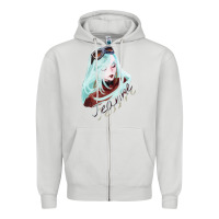 Dove Grey Vintage Retro Action Bayonetta Adventure Game Birthday Gift Zipper Hoodie - lanVoArt