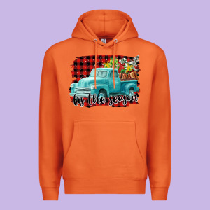 Tis The Season Christmas Truck Premium Hoodie Designed By Fadigitalartstudio