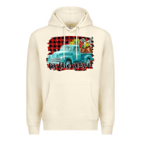 Sandshell Tis The Season Christmas Truck Premium Hoodie - FaDigitalArtStudio