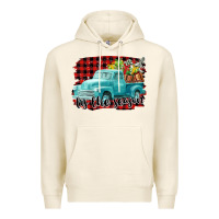 Tofu Tis The Season Christmas Truck Premium Hoodie - FaDigitalArtStudio