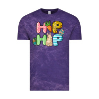 Cloud Purple Hip hop Easter Vintage Tee - NancyCooperArtShop