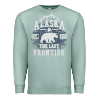 Seafoam Alaska The Last Frontier Premium Sweatshirt - lanVoArt