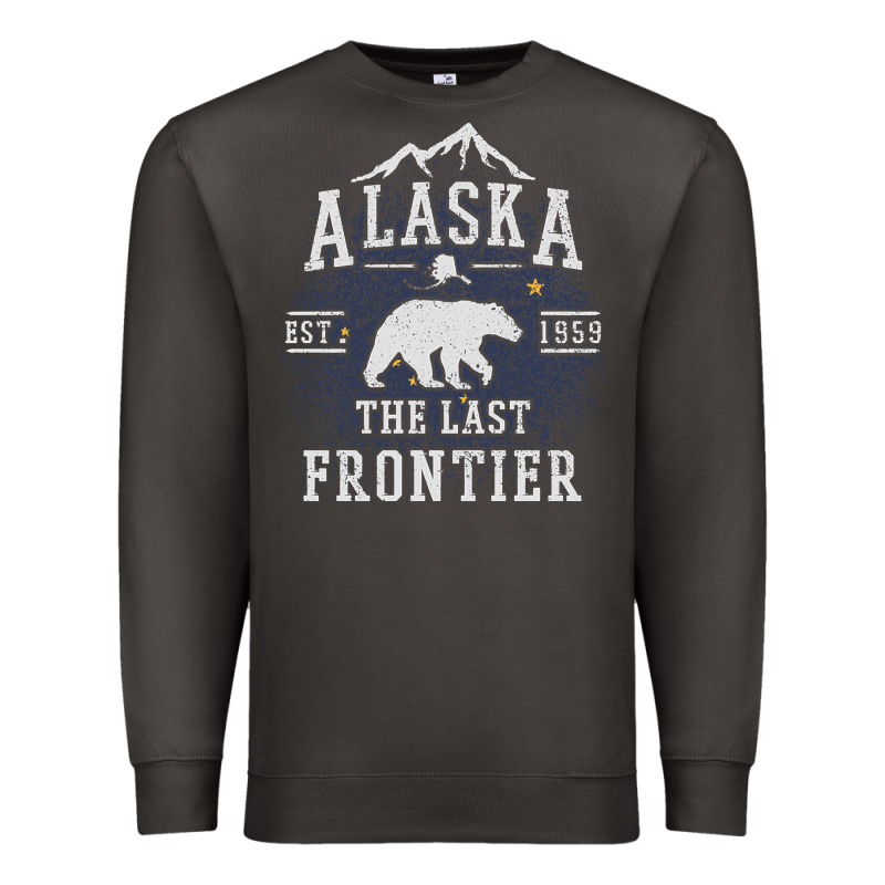 Alaska The Last Frontier Premium Sweatshirt by lanVoArt | Teevron