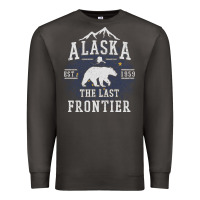 Smoke Alaska The Last Frontier Premium Sweatshirt - lanVoArt