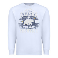 White Alaska The Last Frontier Premium Sweatshirt - lanVoArt