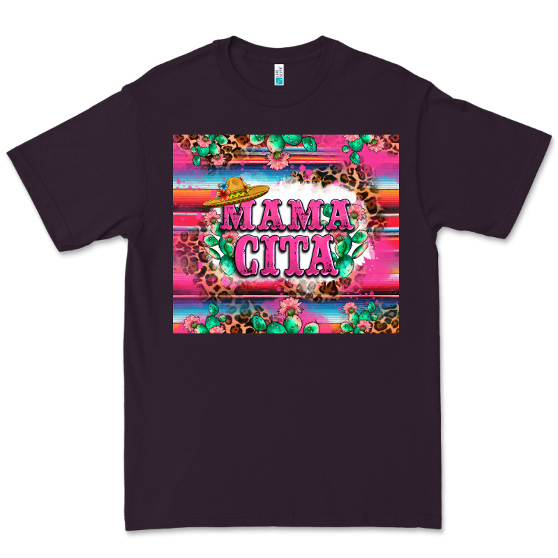Mama Cita Cactus Serape Premium Tee by LillyAllenDesigns | Teevron