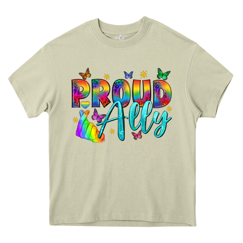 Western Proud Ally Heavy Core Tee by BundleAndBundleShop | Teevron