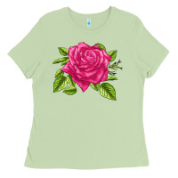 Matcha Perfume Delight Rose Ladies Tee - LillyAllenDesigns