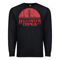 Black Halloween Things Strange Halloween Premium Sweatshirt - lanVoArt