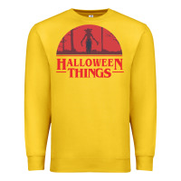Lemon Halloween Things Strange Halloween Premium Sweatshirt - lanVoArt