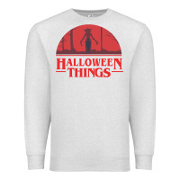 Oatmeal Heather Halloween Things Strange Halloween Premium Sweatshirt - lanVoArt