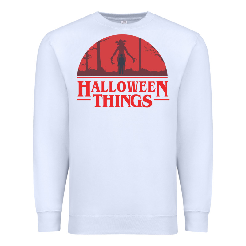 Halloween Things Strange Halloween Premium Sweatshirt by lanVoArt | Teevron