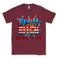Burgundy boom bitch get out the way Classic Tee - RanaPortraitStore
